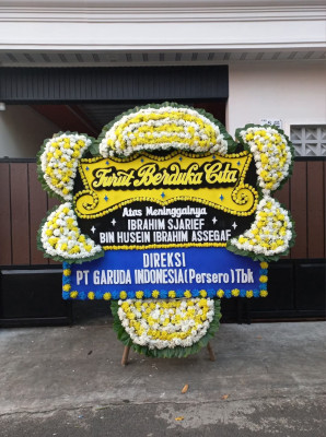 Papan Bunga Duka di Kaluat